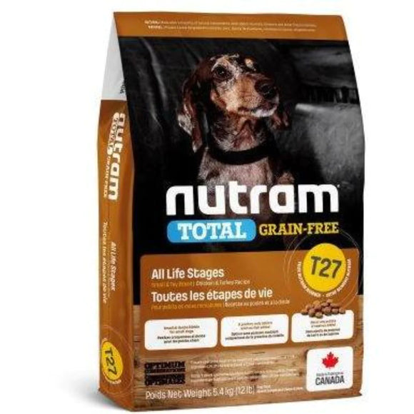 Nutram Total T27: Petits chiens et Miniatures Poulet et Dinde