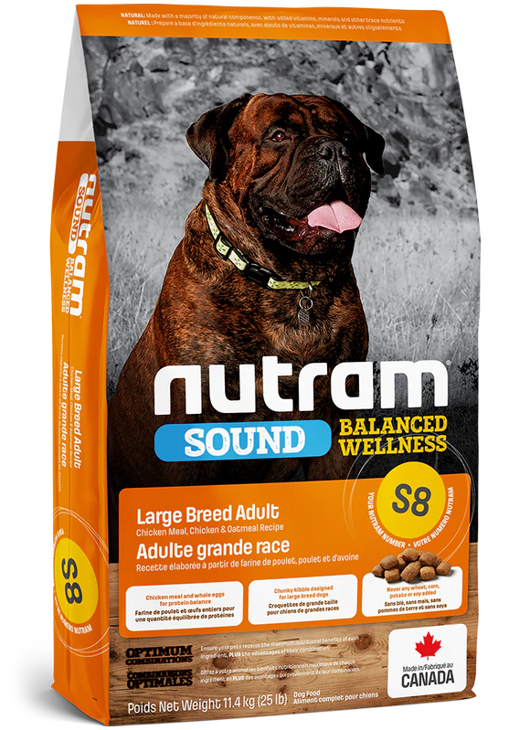 Nutram Sound S8: Adulte Grandes Races