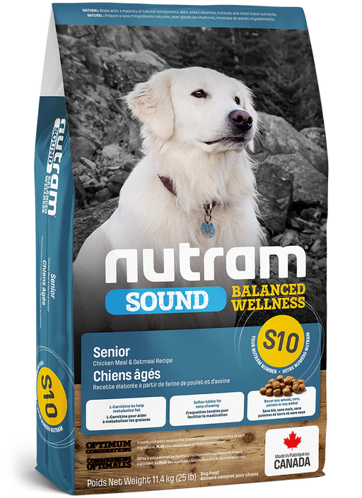 Nutram Sound S10: Chiens Âgés