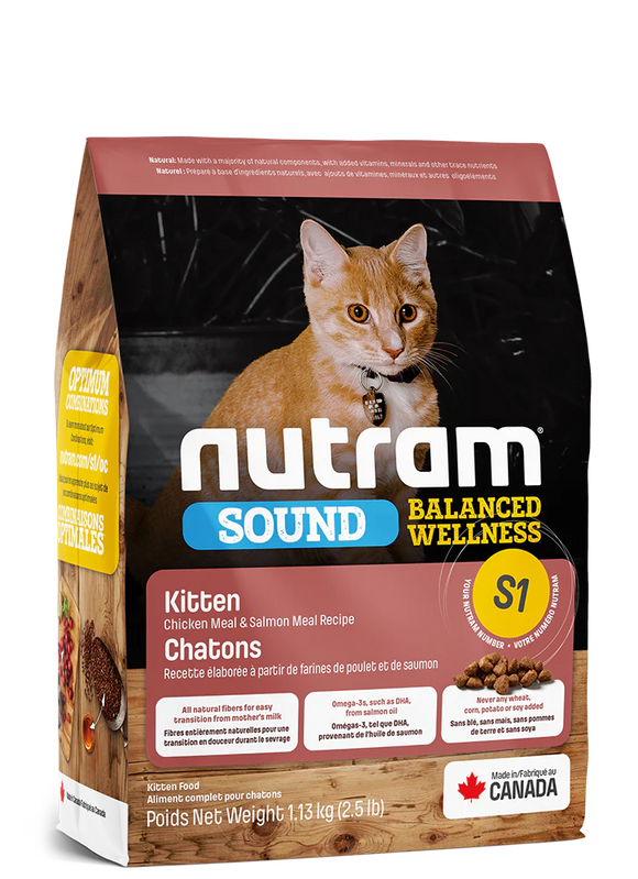 Nutram Sound S1: Chatons