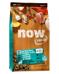 NOW FRESH - Recette pour chiens adultes- Dinde, Saumon & Canard